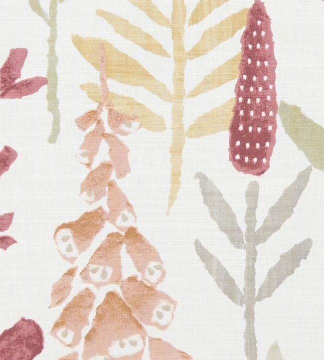 Bellflower Nursery Fabric - Pink