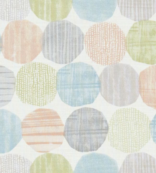 Stepping Stones Nursery Fabric - Blue
