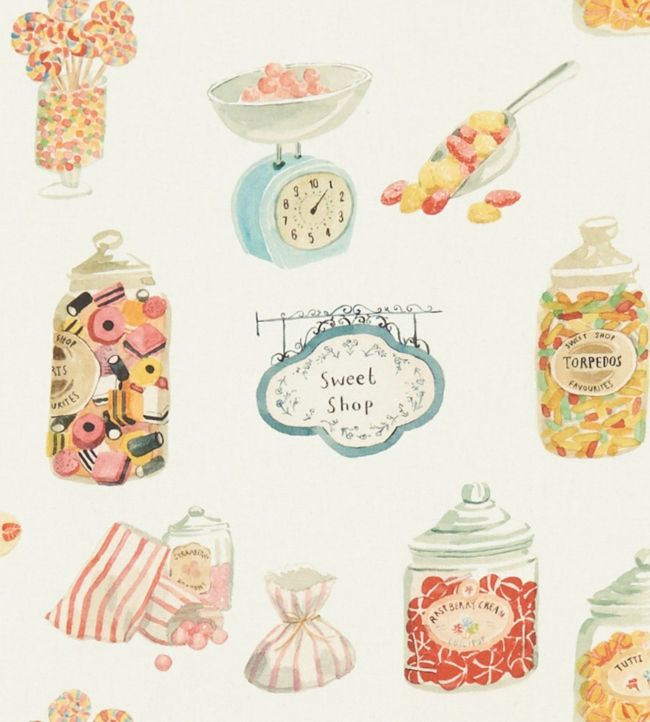 Sweet Shop Nursery Fabric - Multicolor