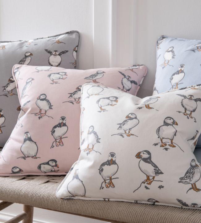 Atlantic Nursery Room Fabric 2 - Pink