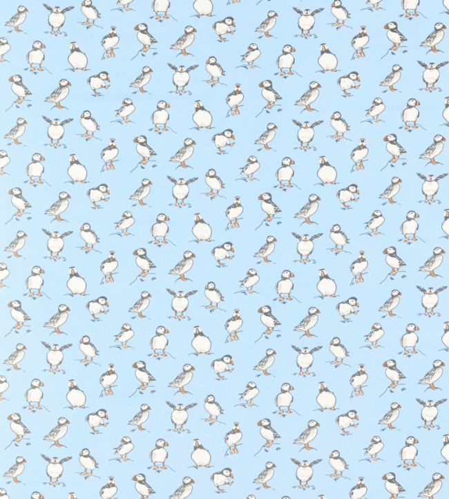 Atlantic Nursery Fabric - Blue