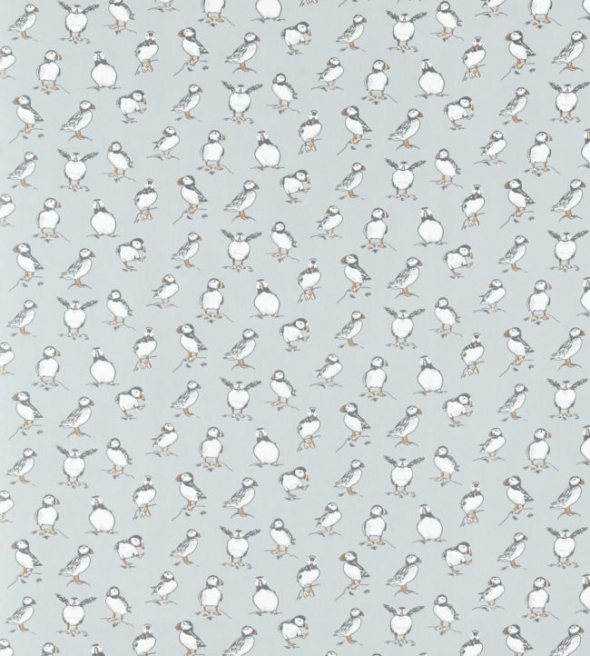 Atlantic Nursery Fabric - Gray