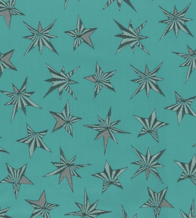 Sirius Nursery Fabric - Teal