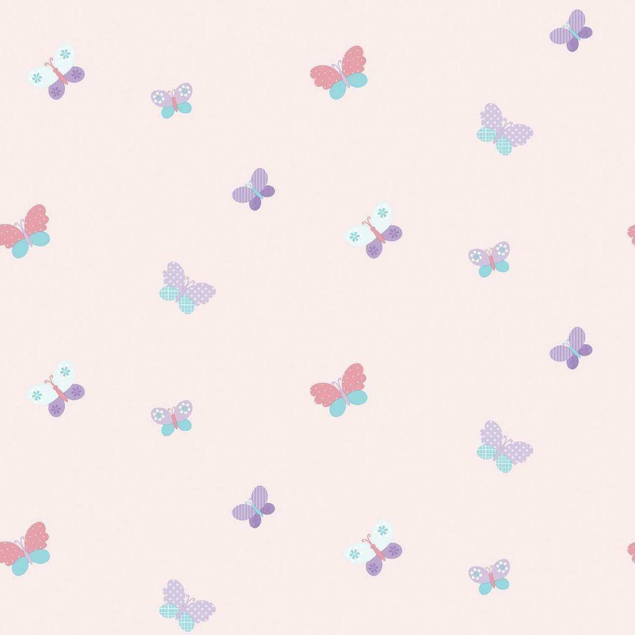 Just 4 Kids 2 Nursery Wallpaper - Pink