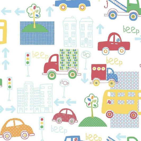Just 4 Kids 2 Nursery Wallpaper - Multicolor