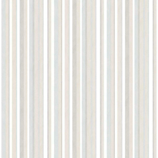 Just 4 Kids 2 Stripe Nursery Wallpaper - Purple