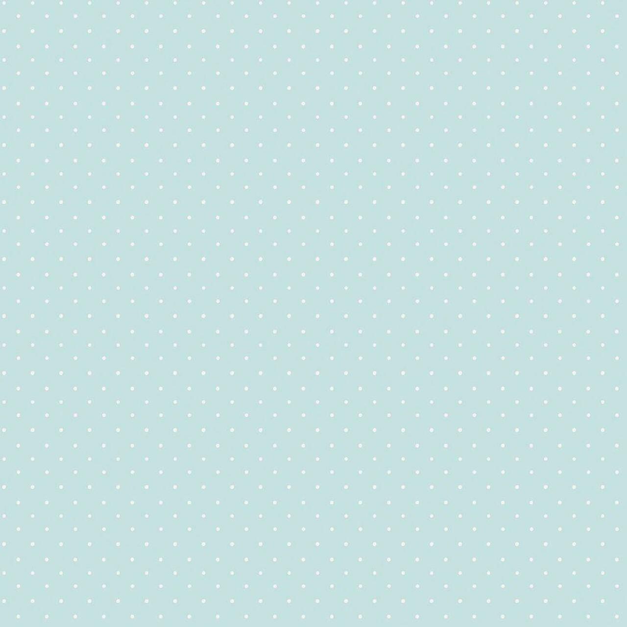 Just 4 Kids 2 Polka Dot Nursery Wallpaper - Teal