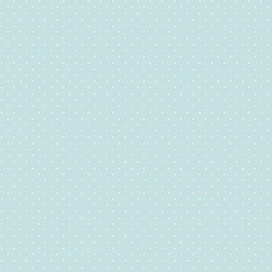 Just 4 Kids 2 Polka Dot Nursery Wallpaper - Teal