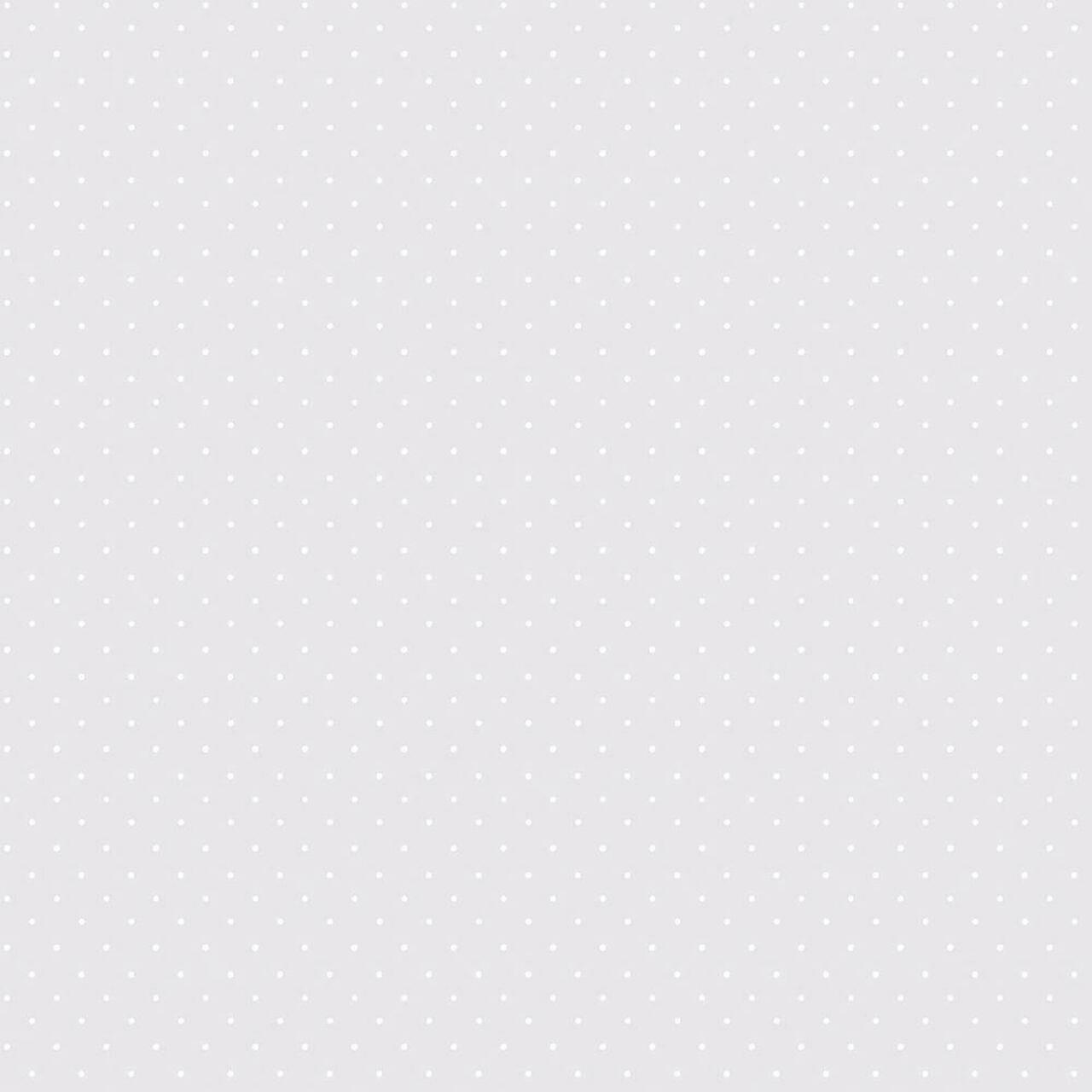 Just 4 Kids 2 Polka Dot Nursery Wallpaper - Gray