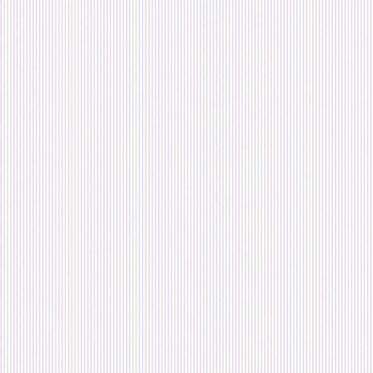 Just 4 Kids 2 Stripe Nursery Wallpaper - White