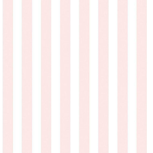 Just 4 Kids 2 Stripe Nursery Wallpaper - Pink