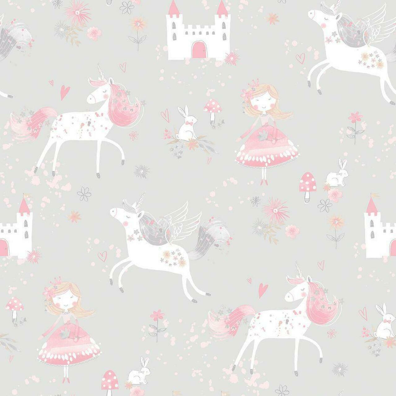 Just 4 Kids 2 Nursery Wallpaper - Gray