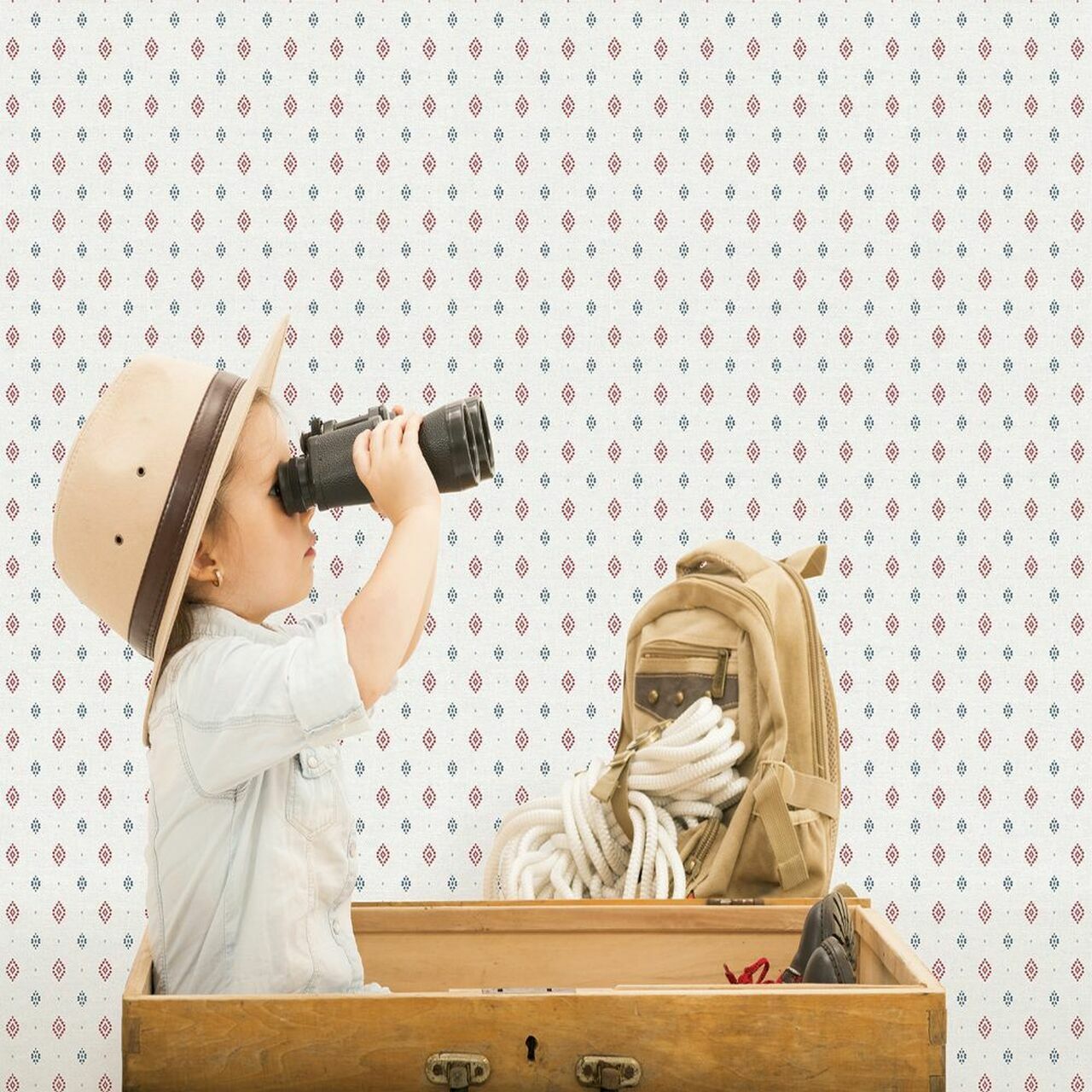 Just 4 Kids 2 Nursery Room Wallpaper - Cream