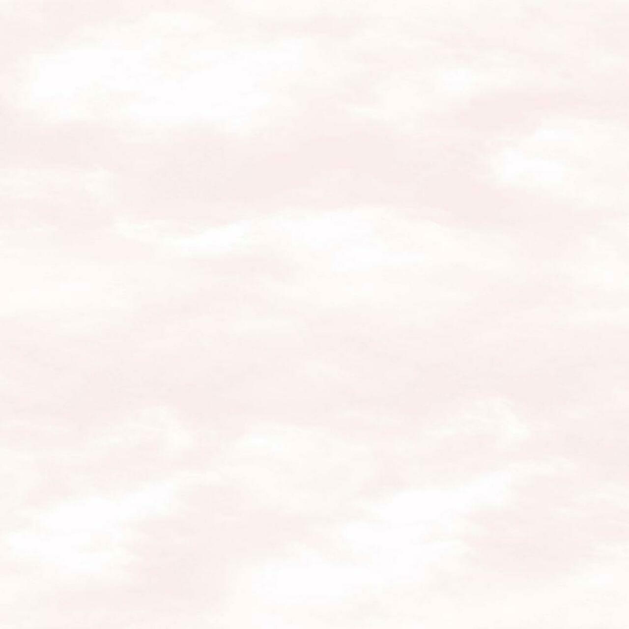 Just 4 Kids 2 Cloud Nursery Wallpaper - Pink