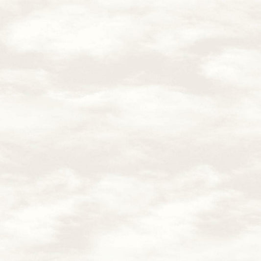 Just 4 Kids 2 Cloud Nursery Wallpaper - Cream
