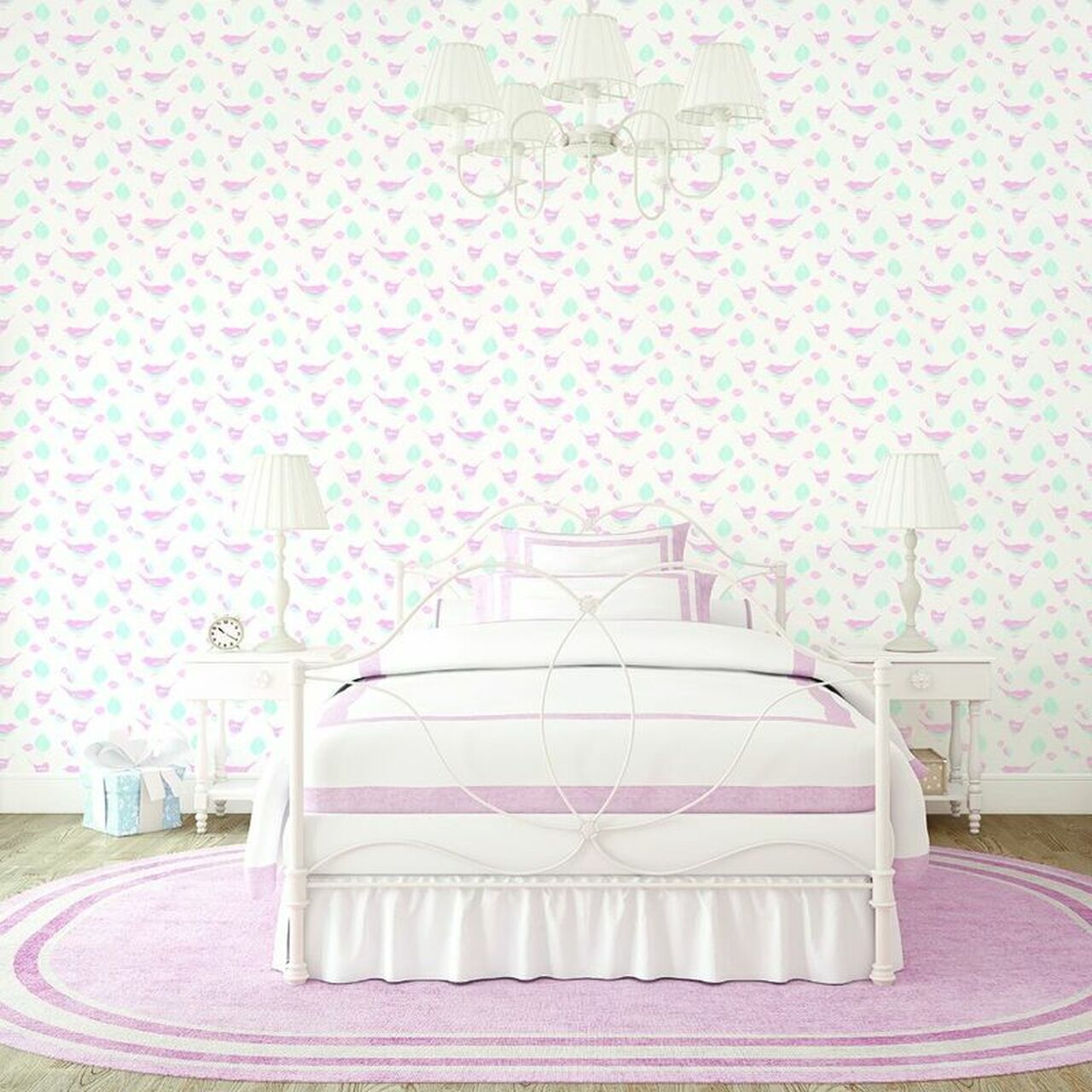 Just 4 Kids 2 Nursery Room Wallpaper - Multicolor