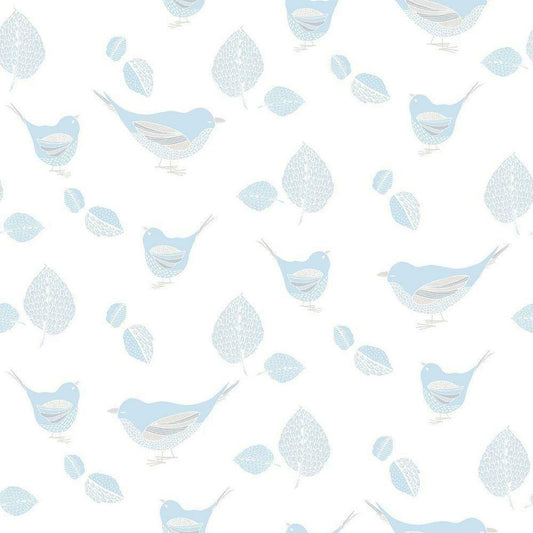 Just 4 Kids 2 Nursery Wallpaper - Blue