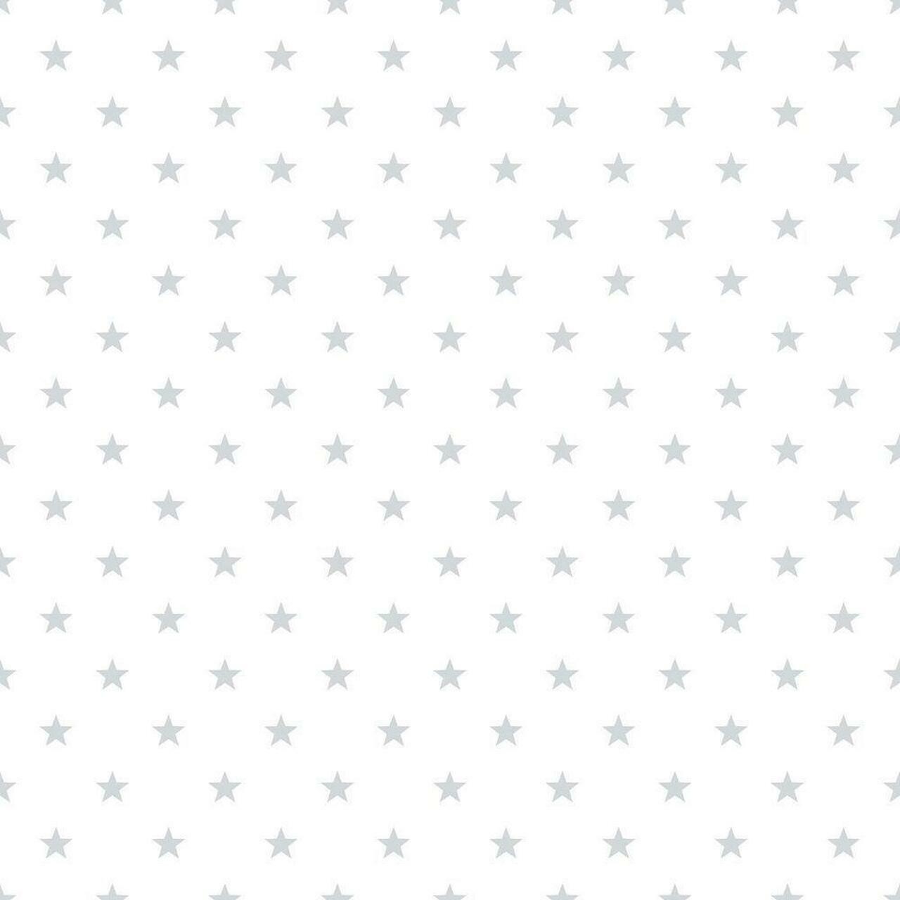 Just 4 Kids 2 Star Nursery Wallpaper - Gray