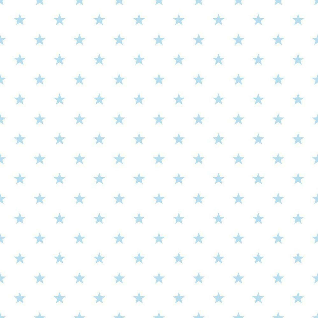 Just 4 Kids 2 Star Nursery Wallpaper - Blue