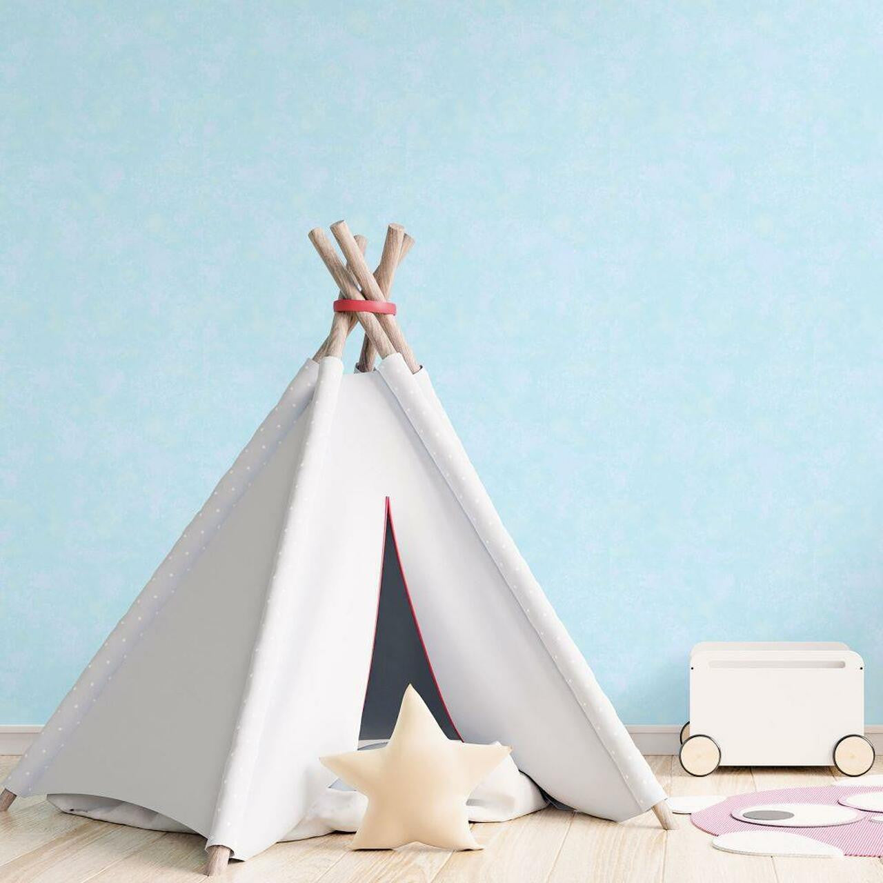 Baby Texture Tiny Tots 2 Nursery Room Wallpaper - Blue