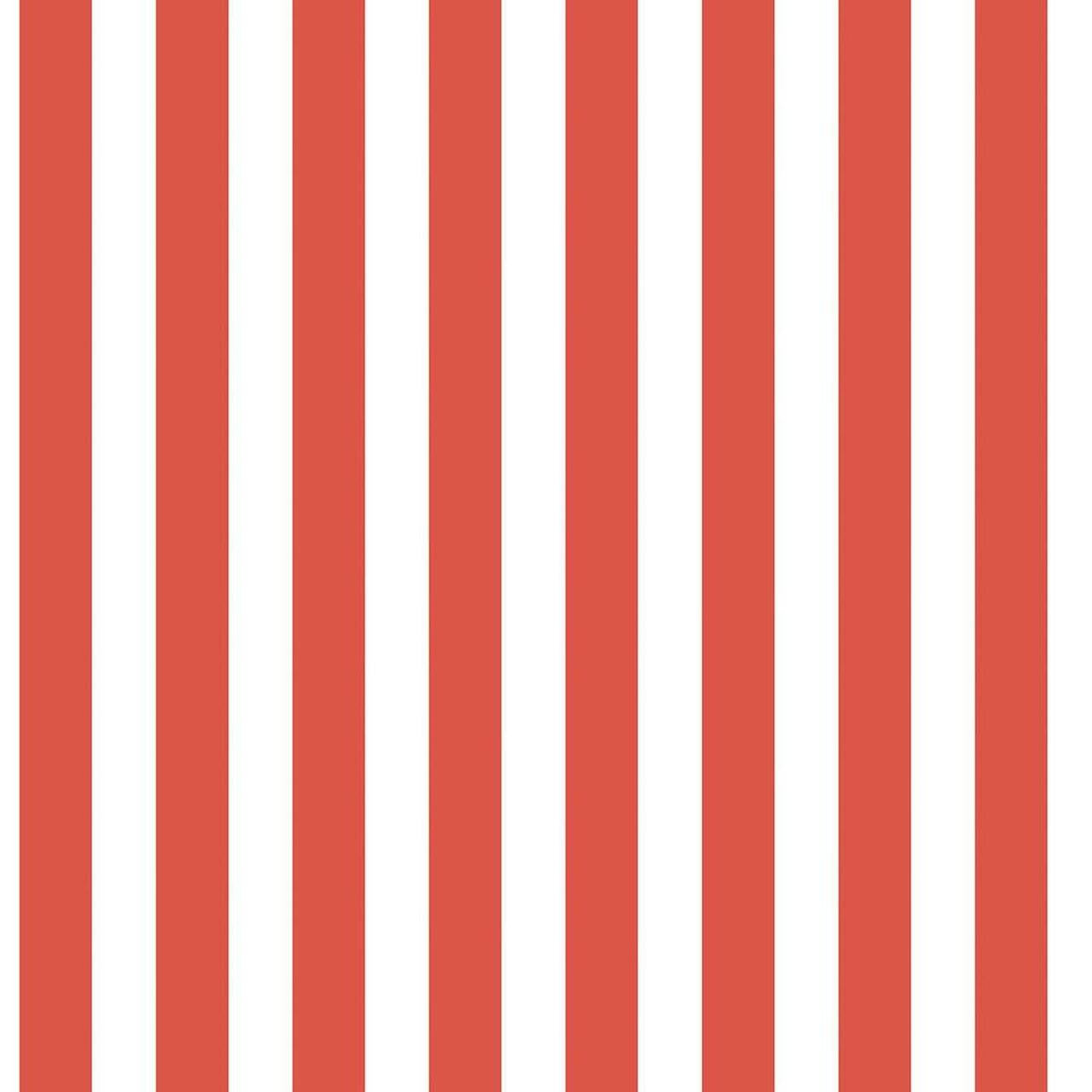 Regency Stripe Tiny Tots 2 Nursery Wallpaper - Red