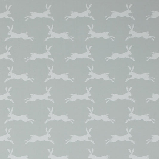 March Hare Nursery Wallpaper - Gray