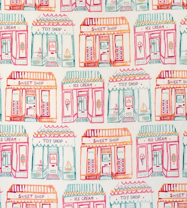 Kermesse Shops Nursery Fabric - Pink