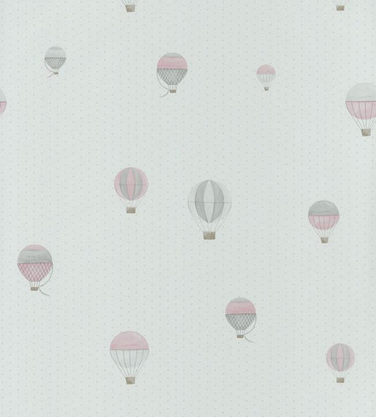 Montgolfiere Nursery Wallpaper - Green