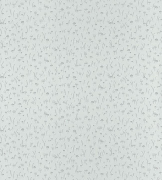 Liberty Champignons Nursery Wallpaper - Blue