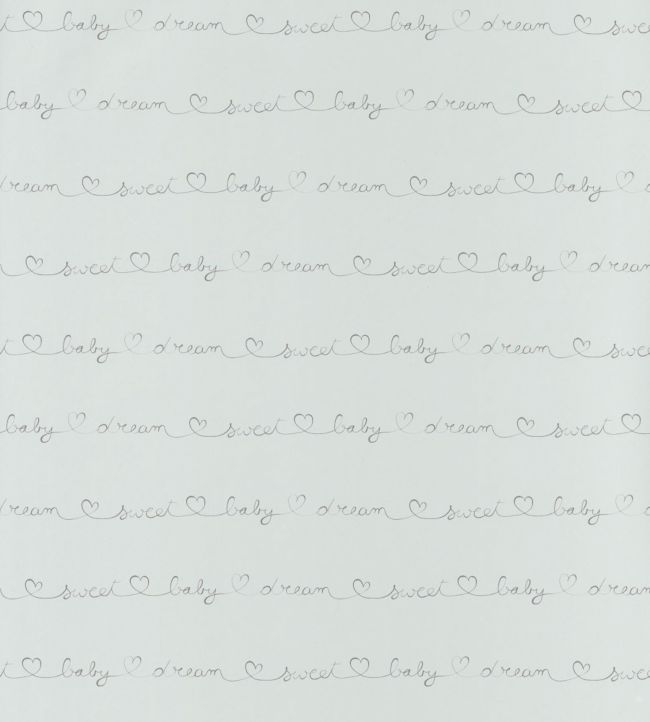 Ecriture Nursery Wallpaper - Green