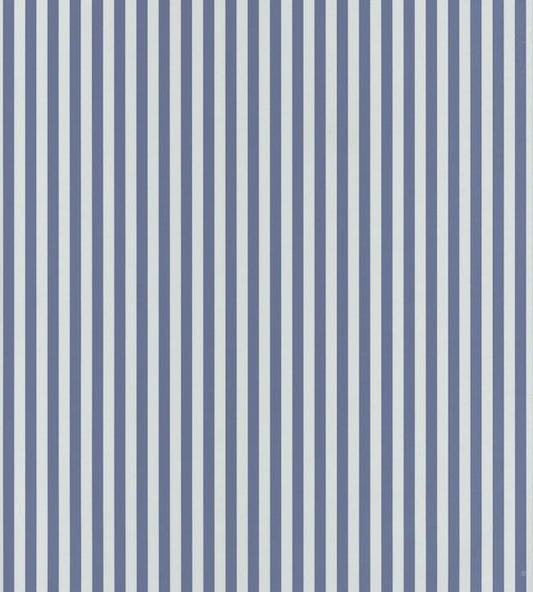 My Little World Rayure Nursery Wallpaper - Blue