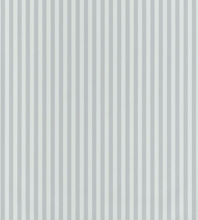 My Little World Rayure Nursery Wallpaper - Gray
