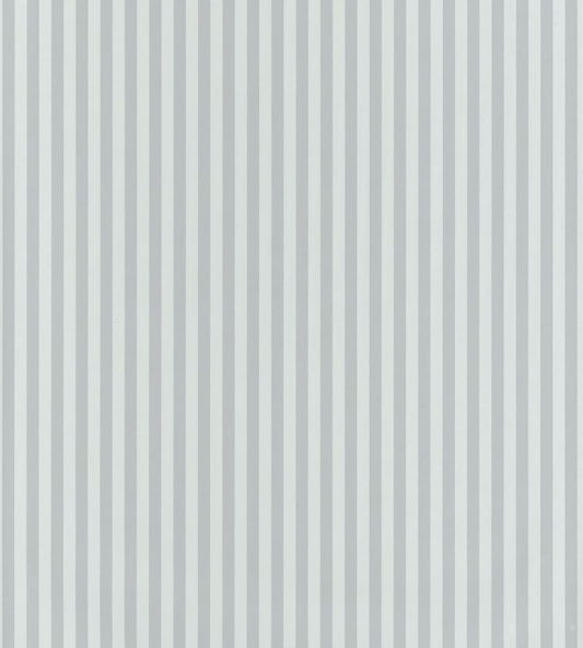 My Little World Rayure Nursery Wallpaper - Gray