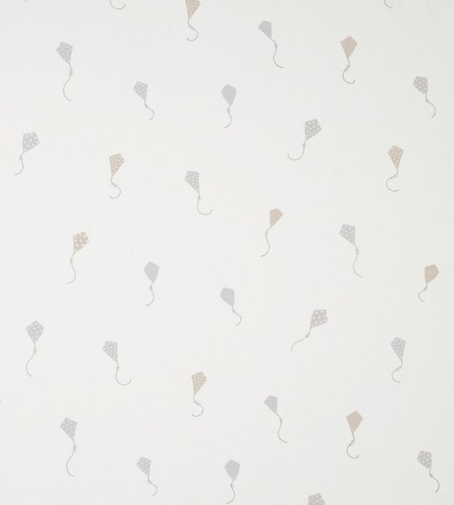 Cerfs Volants Nursery Fabric - Cream