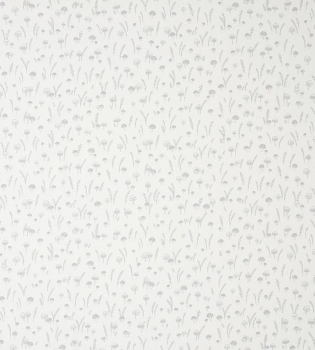 Liberty Champignons Nursery Fabric - White