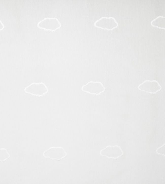 Voile Nuages Nursery Fabric - Gray