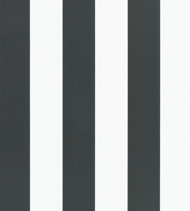 Spalding Stripe Nursery Wallpaper - Gray
