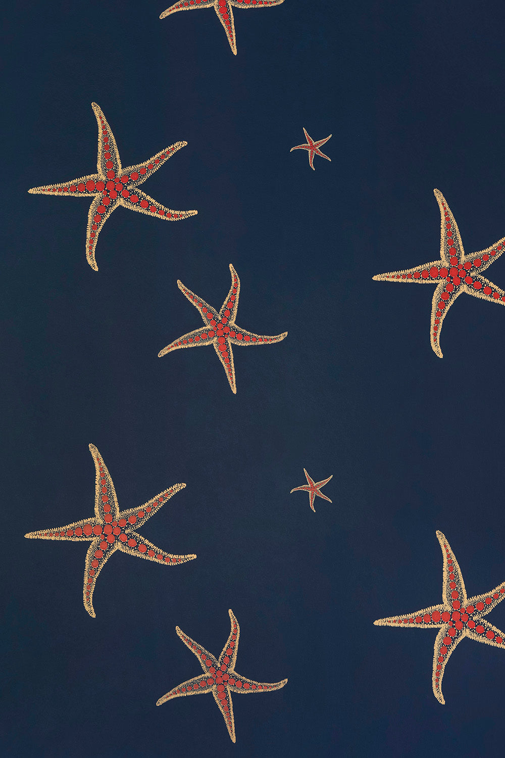Starfish Nursery Room Wallpaper 3 - Blue