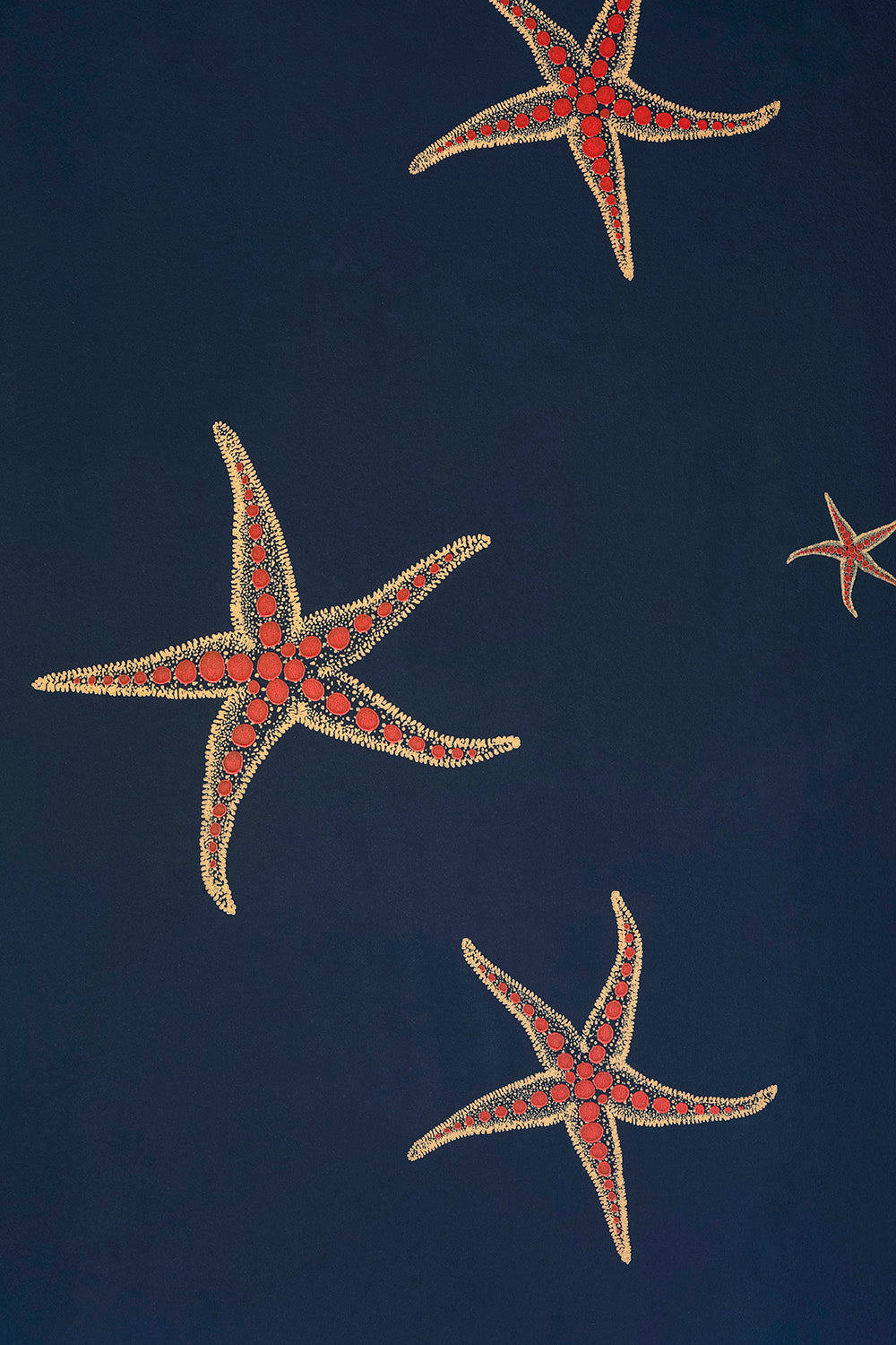 Starfish Nursery Room Wallpaper 4 - Blue