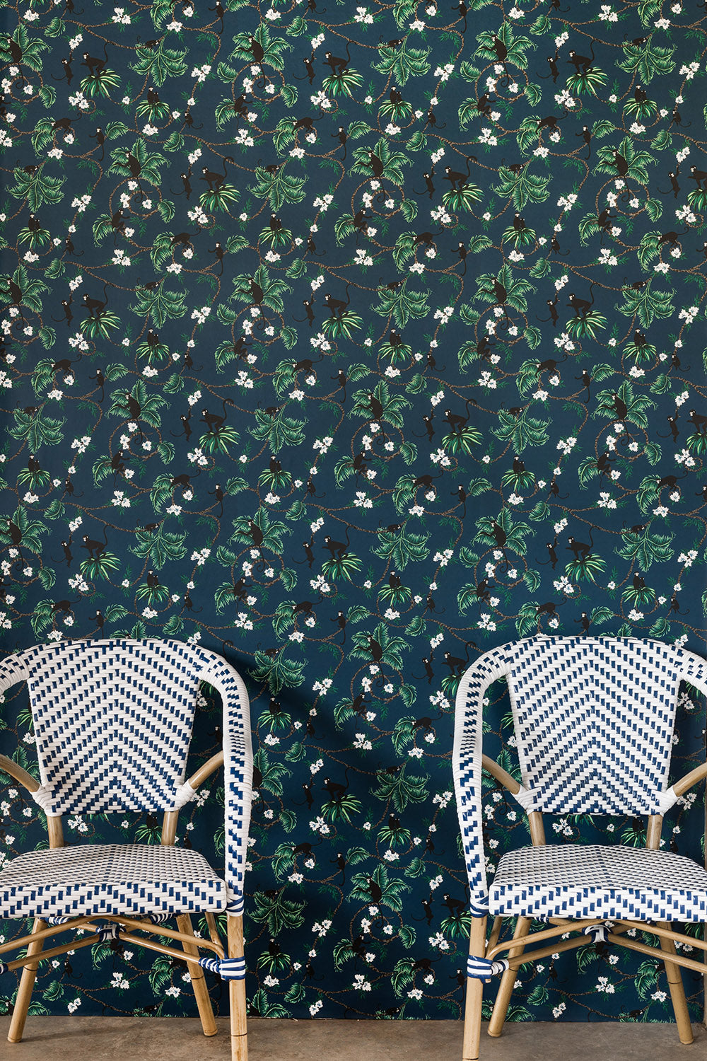Tabitha Webb Nursery Room Wallpaper - Blue