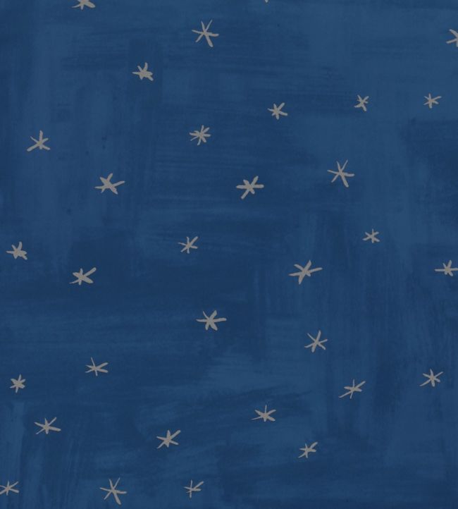 Twinkle Twinkle Nursery Wallpaper - Blue