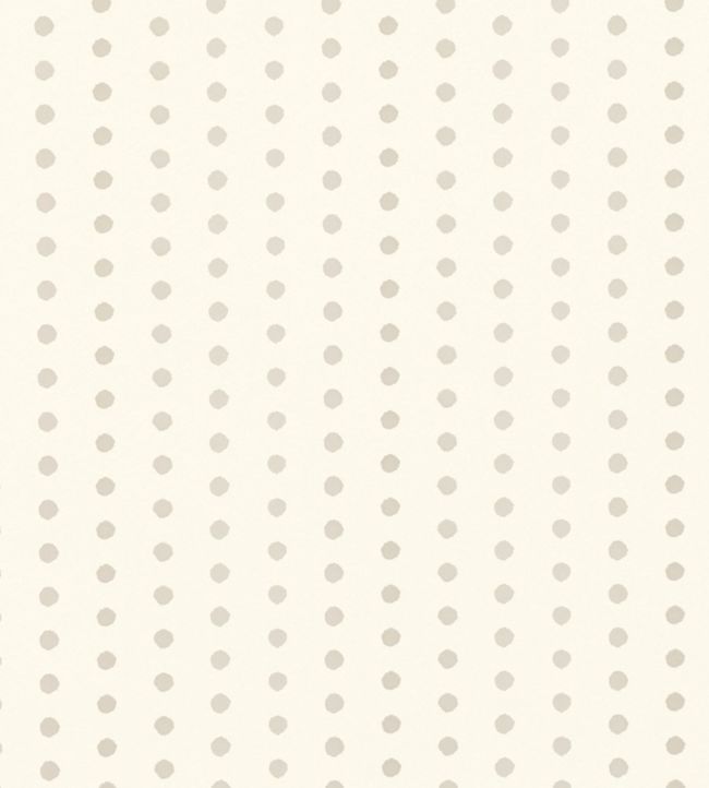 Dotty Nursery Wallpaper - Cream