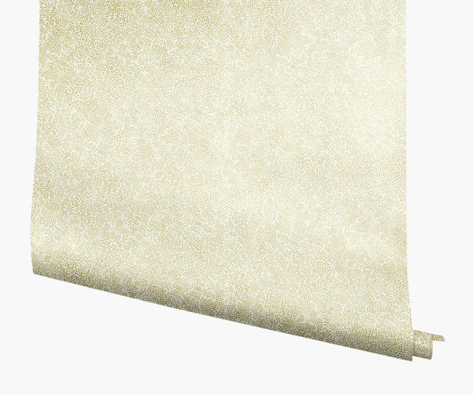 Champagne Dots Wallpaper - Cream - Rifle
