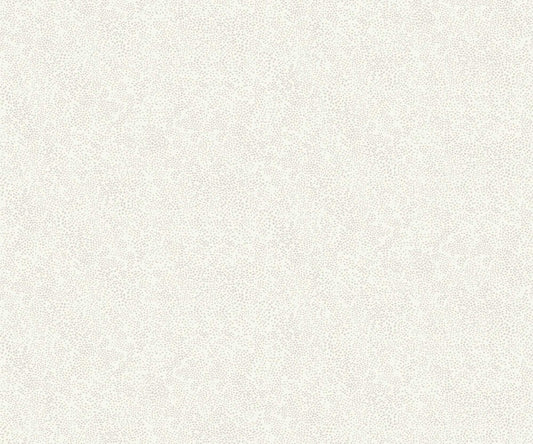 Champagne Dots Wallpaper - White - Rifle