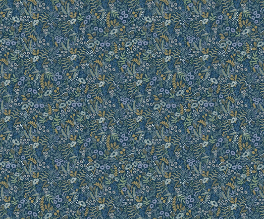 Tapestry Wallpaper - Blue - Rifle
