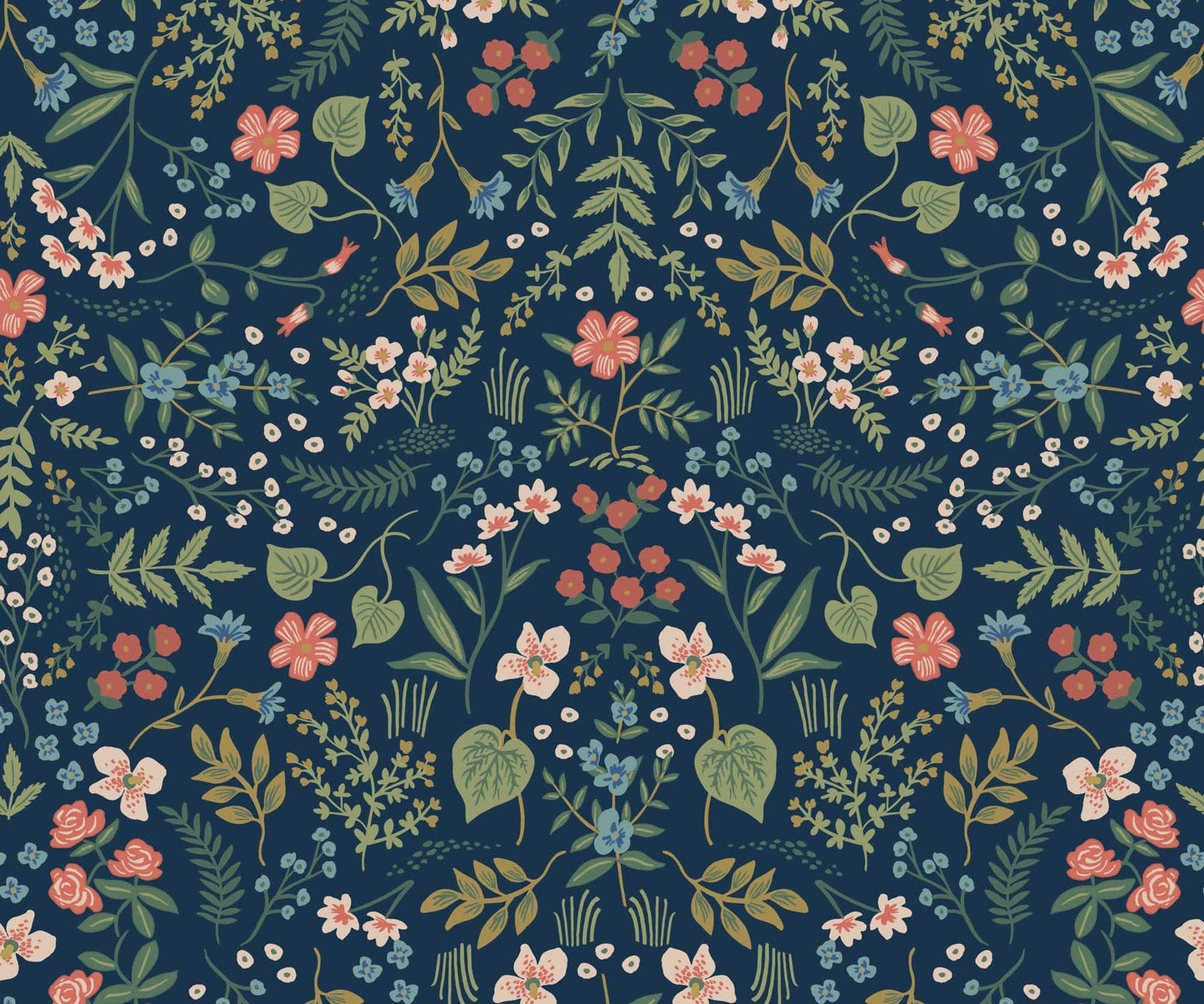 Wildwood Wallpaper - Blue - Rifle