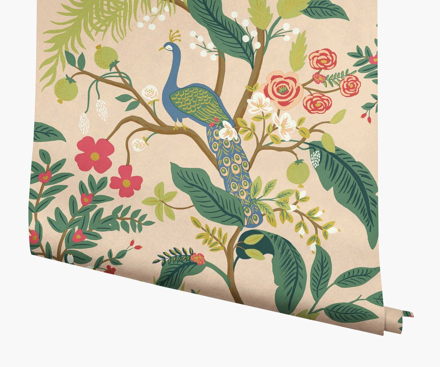 Peacock Wallpaper - Multicolor - Rifle