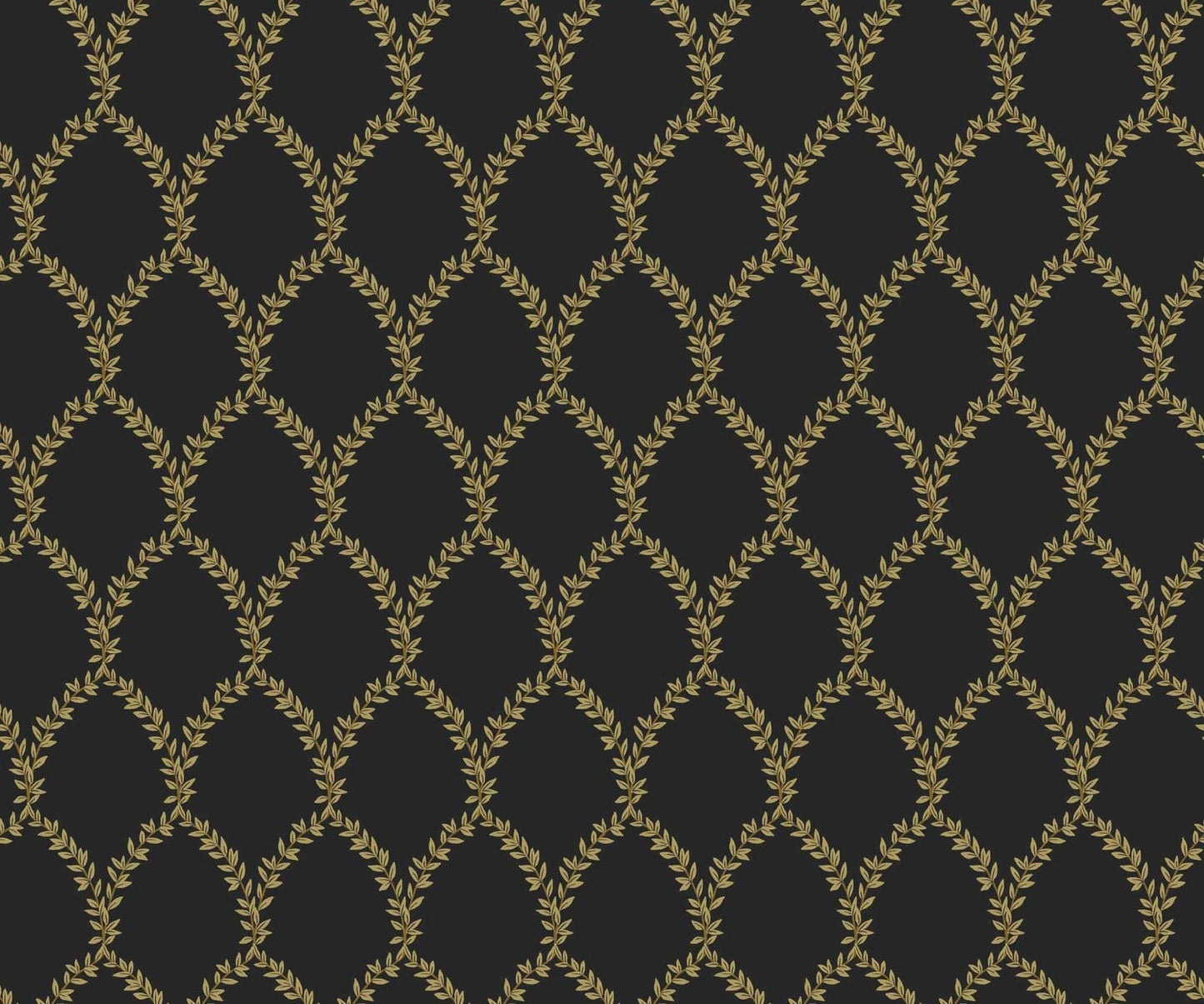 Laurel Wallpaper - Black - Rifle