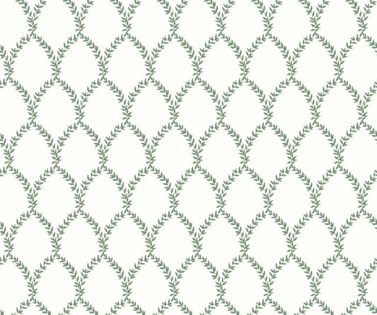 Laurel Wallpaper - Green - Rifle