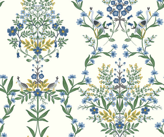 Luxembourg Wallpaper - Blue - Rifle
